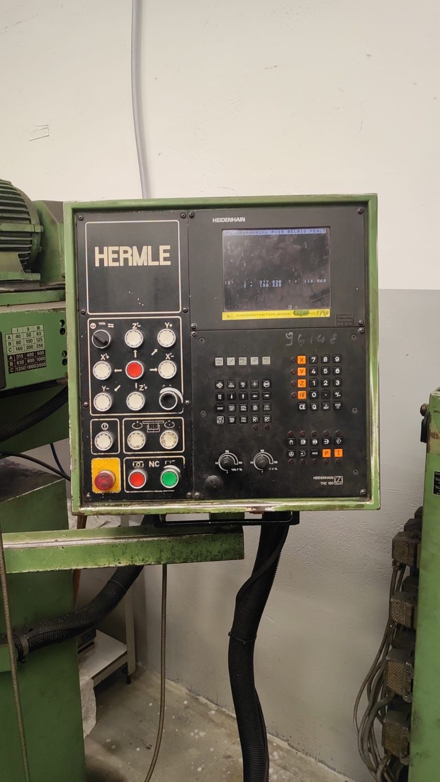 Frezarka CNC do metalu Hermle PF 1000