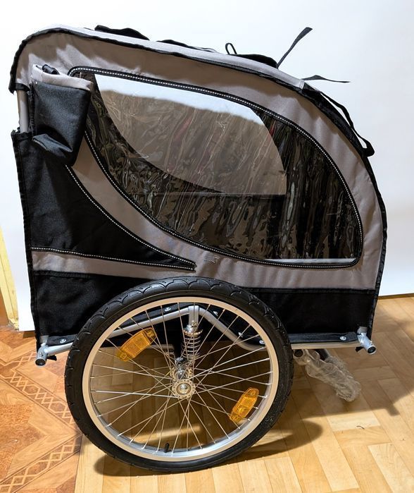 Karlie Przyczepka Rowerowa Dla Psa Paris De Luxe 148X90X88Cm Do 50Kg