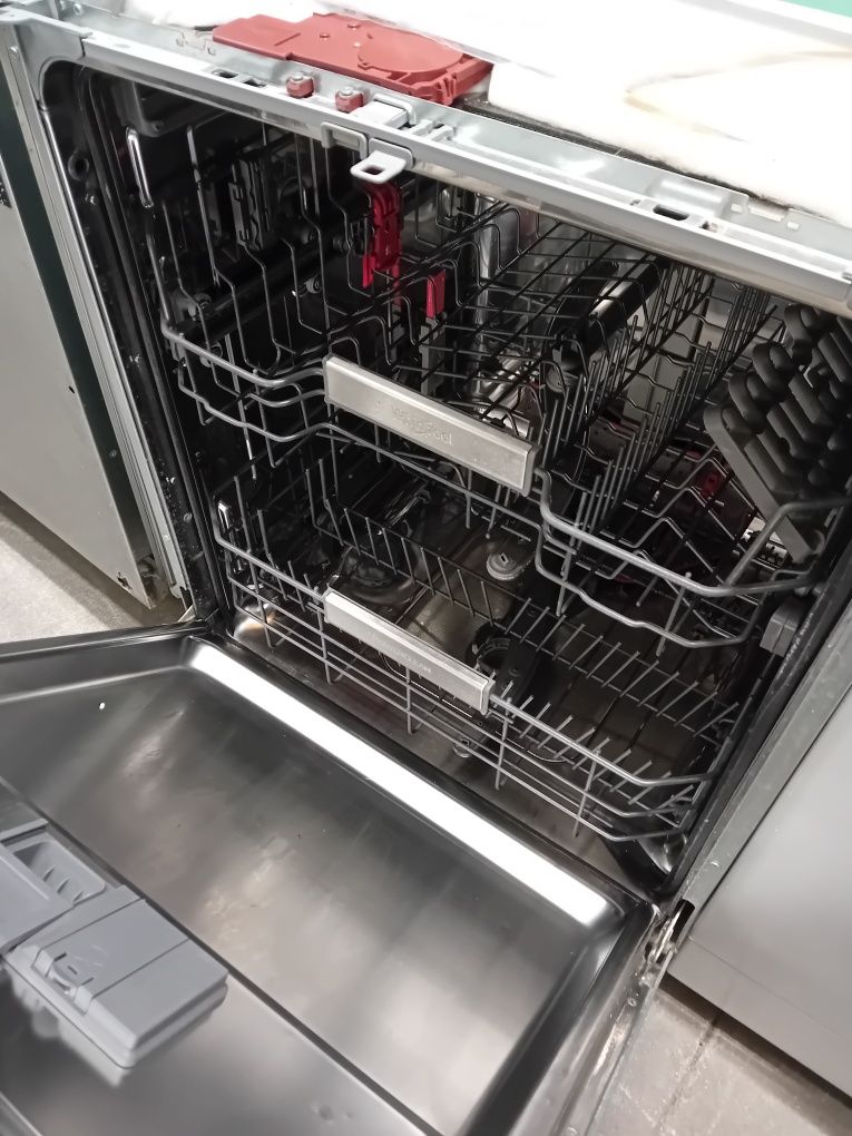 Zmywarka Whirlpool AutoOpen 60cm zabudowa 2 szufl+kosz