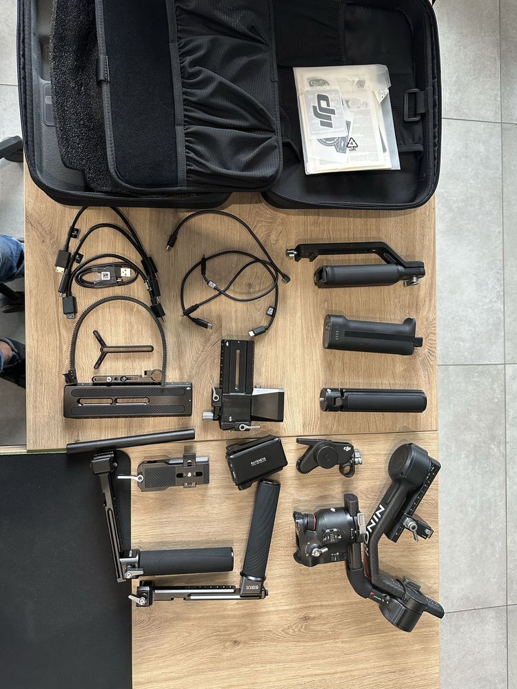 DJI RS 4 Pro Combo + Podwójny uchwyt