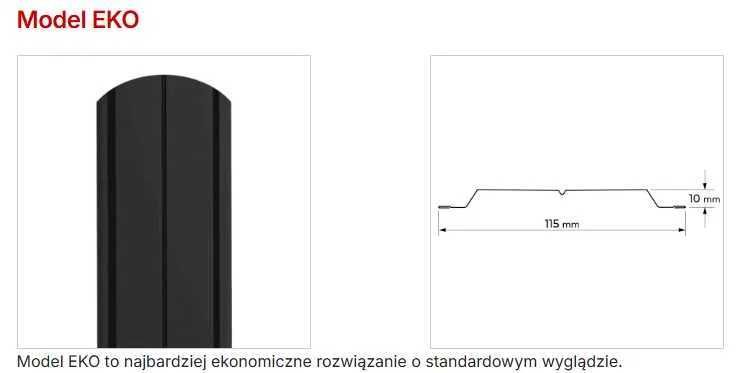 Sztachety metalowe Brama, Ogrodzenie, Płot,  2