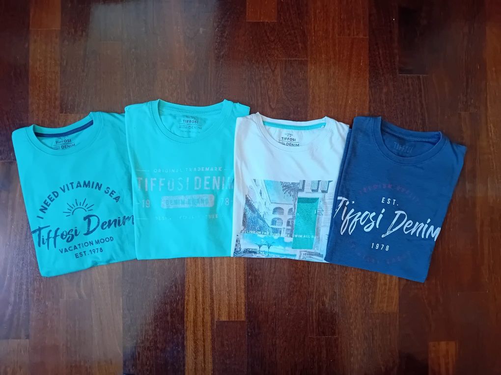 T- shirts Tiffosi rapaz