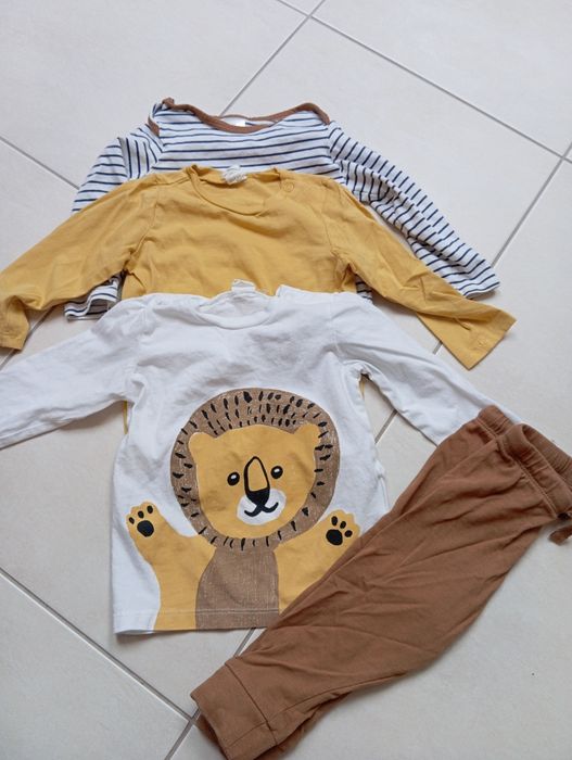 Zestaw h&m 74 niemowlak chłopiec