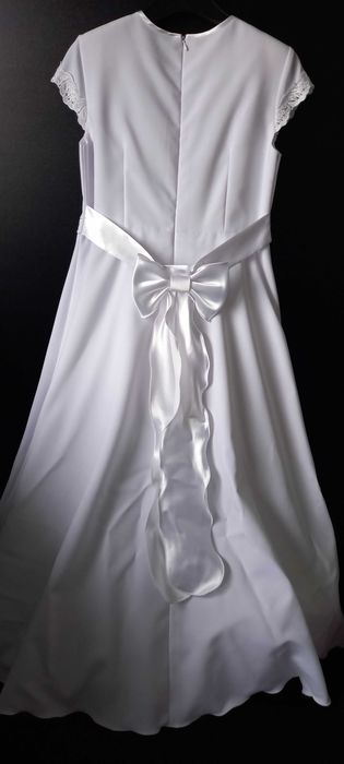 Sukienka komunijna, dwa bolerka