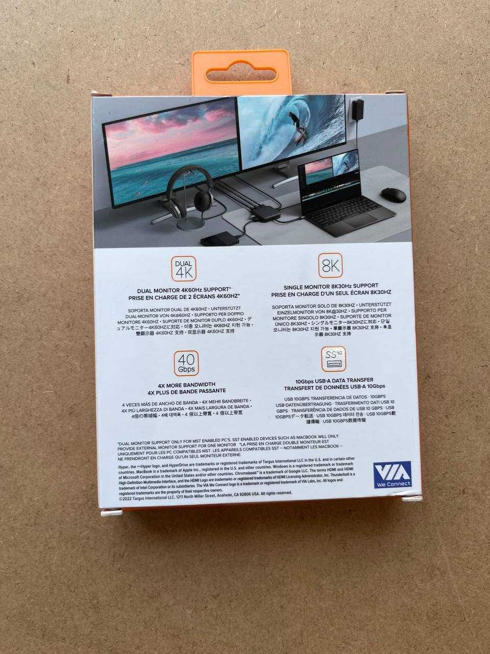 Mobilna stacja dokująca Targus HD USB4