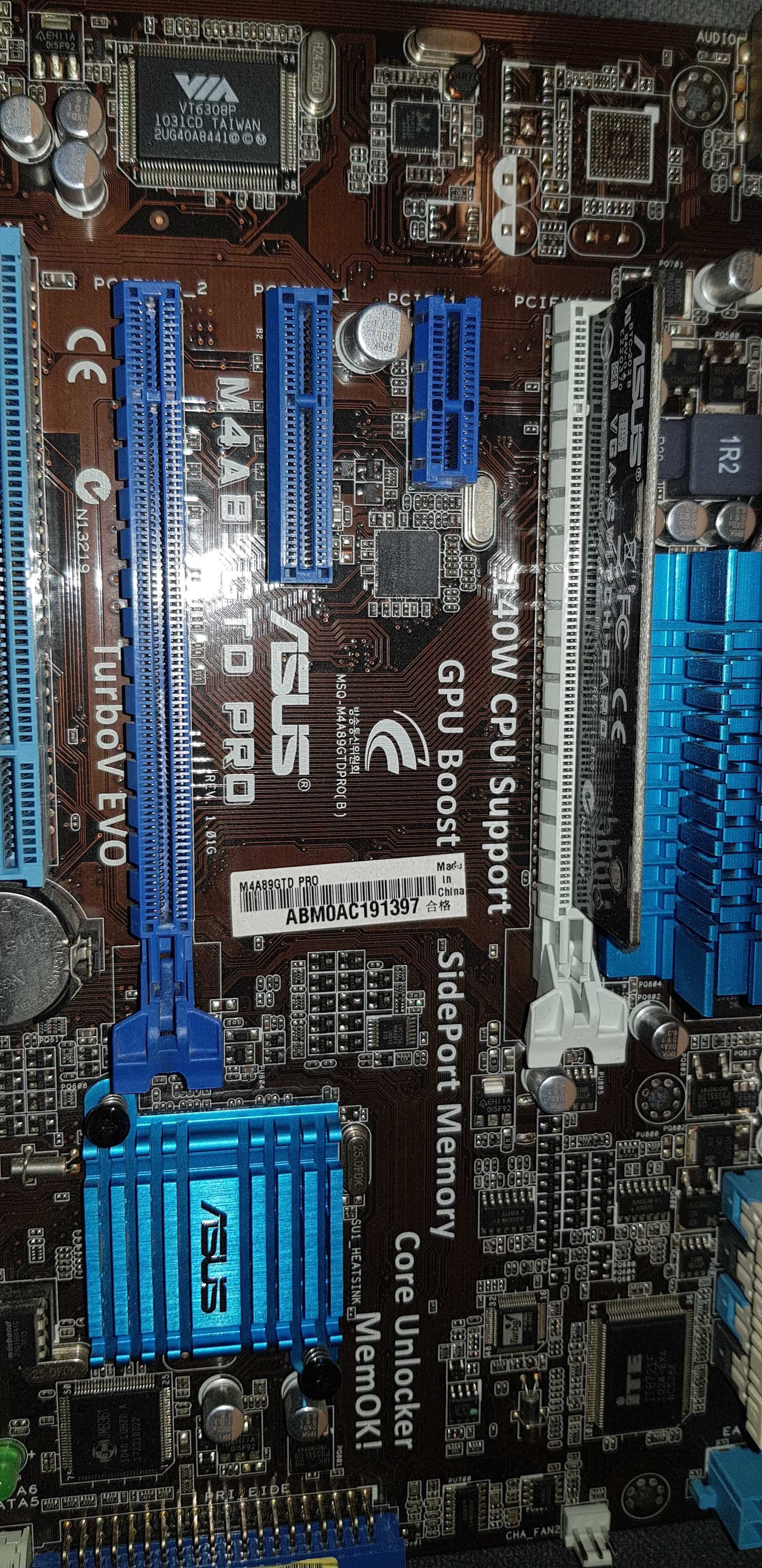 AMD Phenom II X4 955 płyta Asus M4A89GTD PRO/USB3.0 ram ddr3 16gb