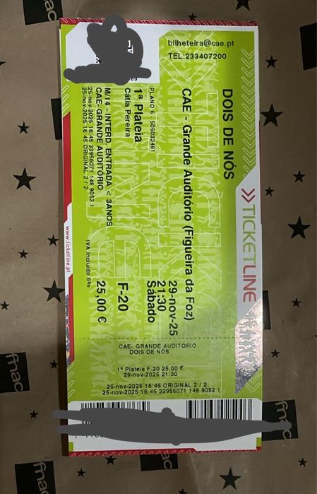 Bilhete Dois de Nós