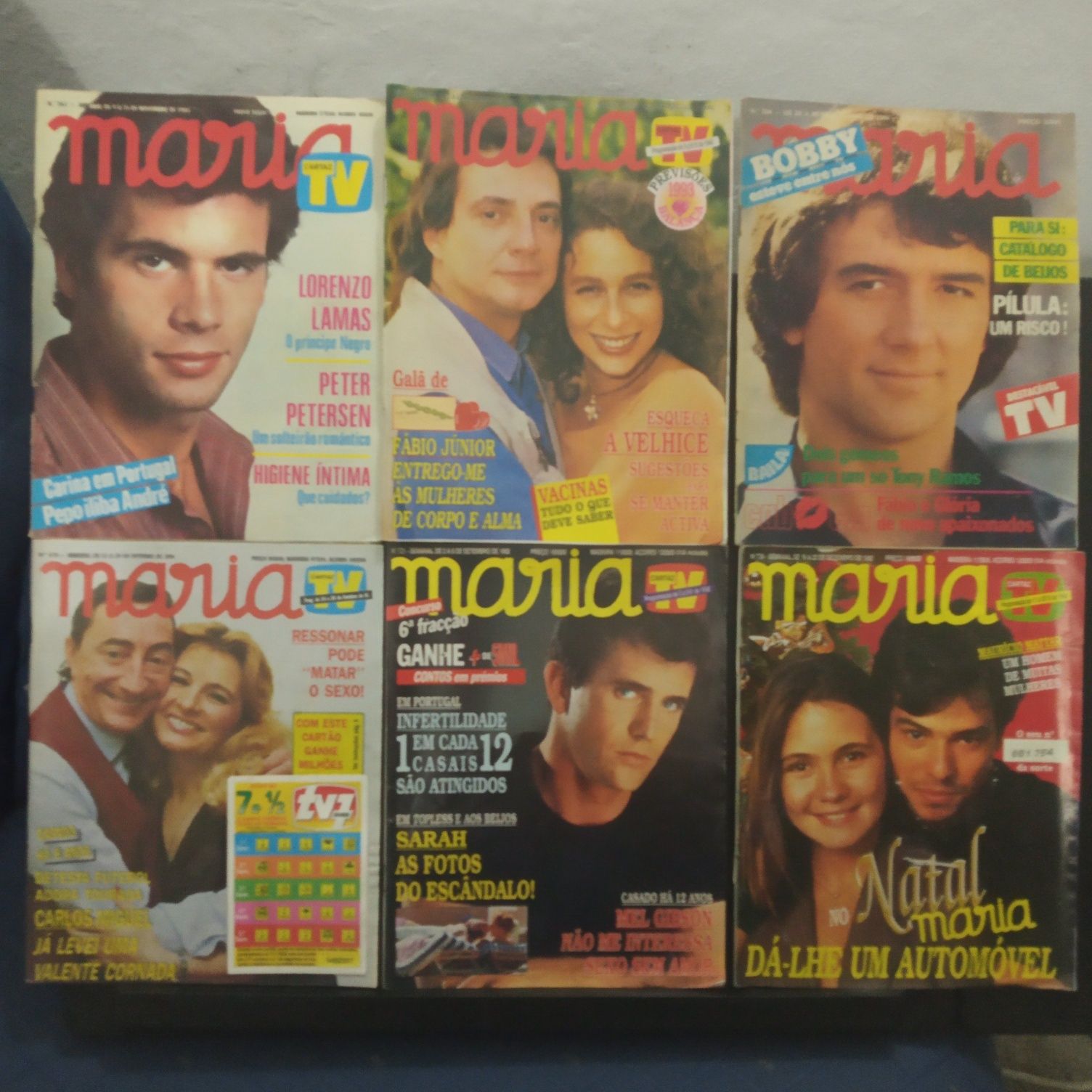 42 revistas MARIA, anos 80 (lll)