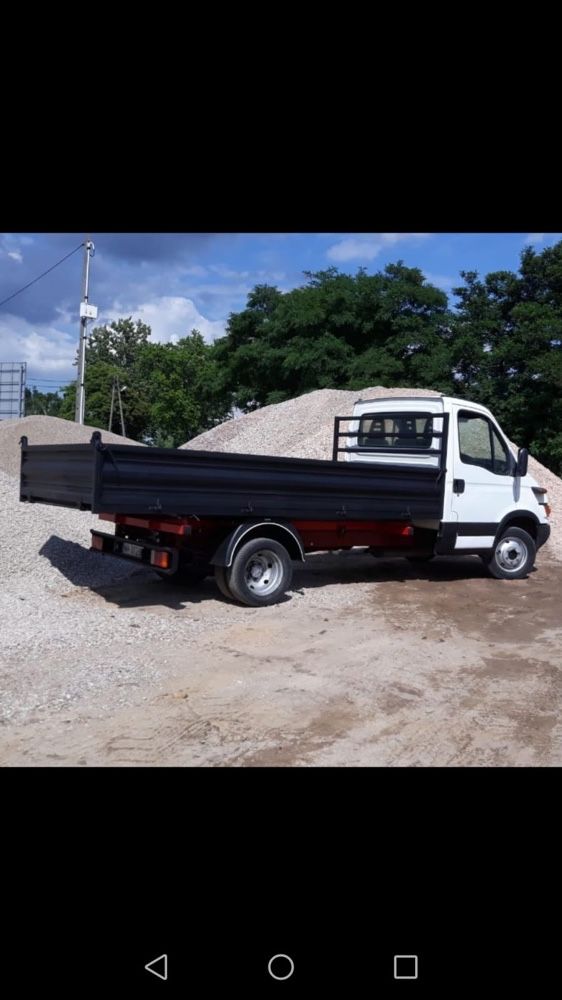 TRANSPORT piasek ziemia podsypki betonowe HDS