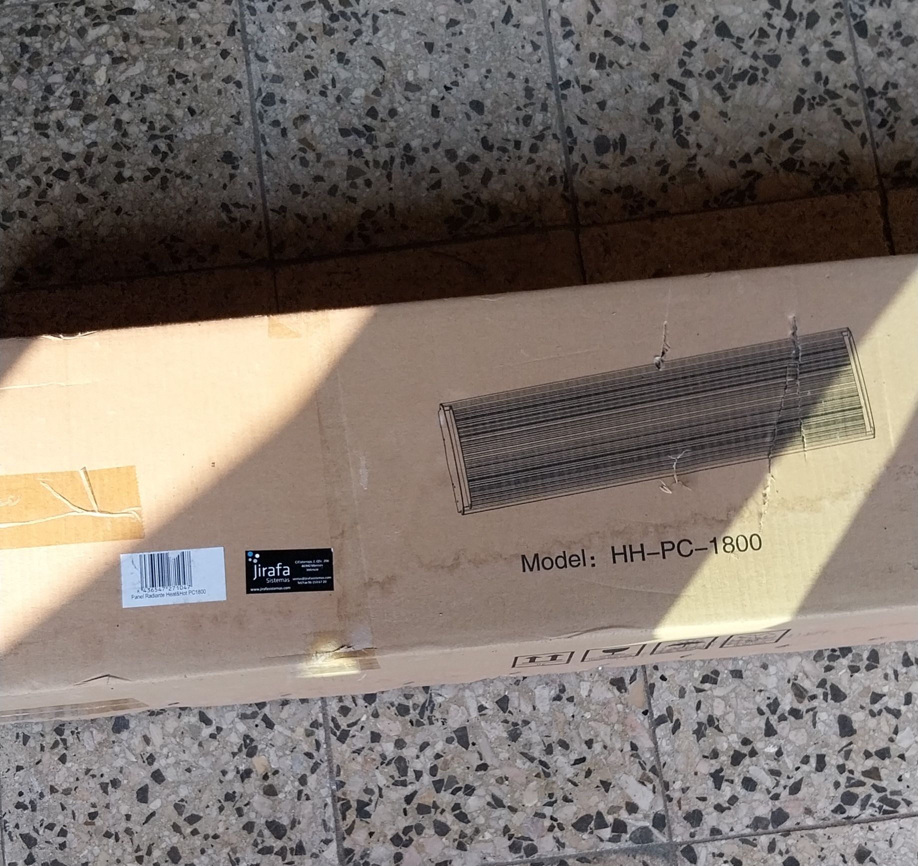 Painel radiante Heat&Hot PC 1800