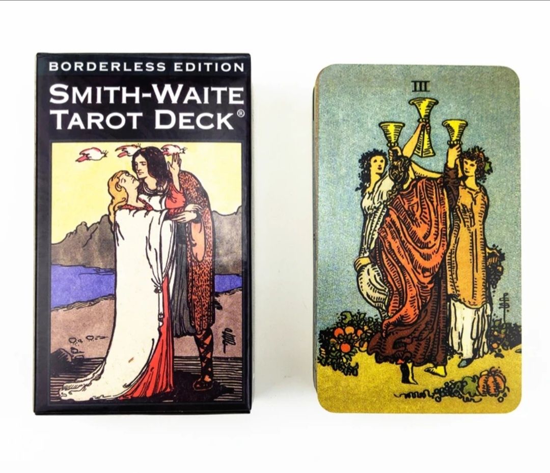 Baralho Tarot Smith-Waite, sem bordas, inglês