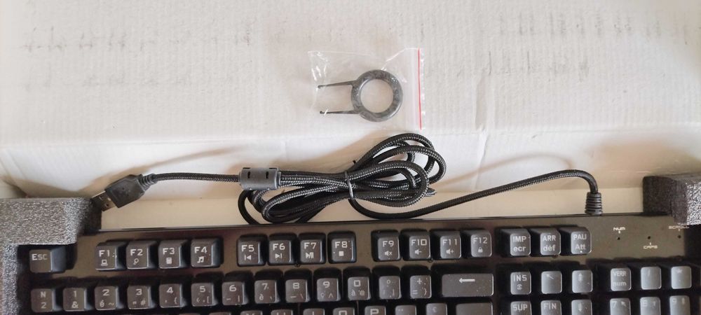 Klawiatura mechaniczna Keyz Carbon AZERTY