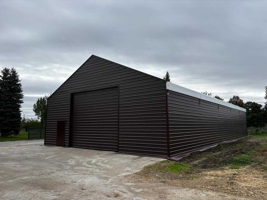 Hala Namiotowa Stalowa 12x25x4,5 300m2 magazyn rolnicza warsztat