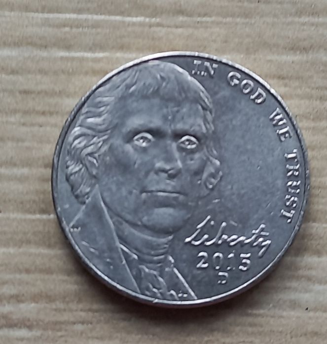 5 centów 2015 r. D USA