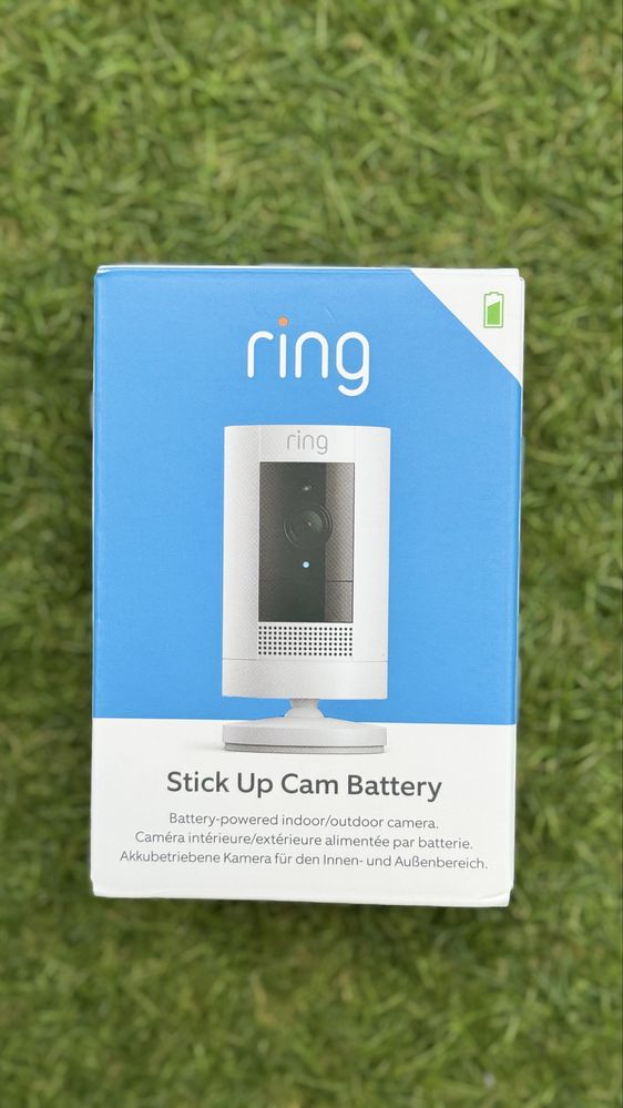 Kamera monitoringu RING STICK UP CAM, nowa w zaplombowanym kartoniku.