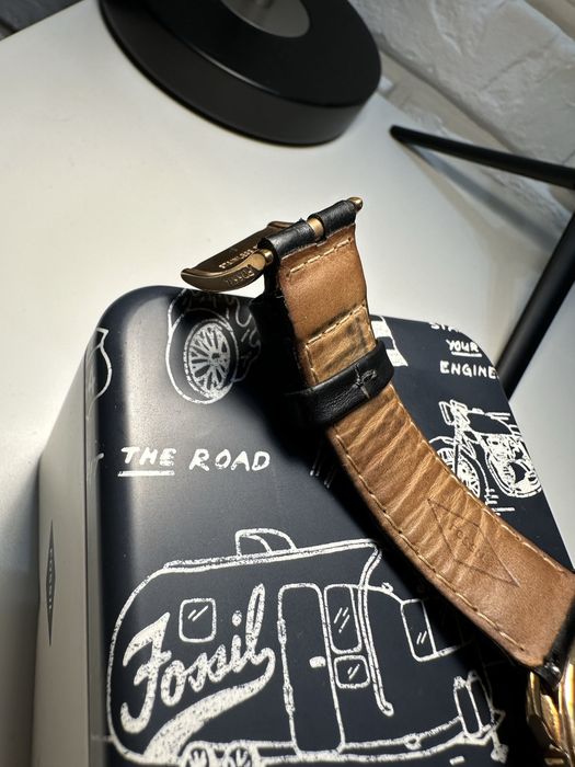 Zegarek Fossil BQ1008 skórzany pasek