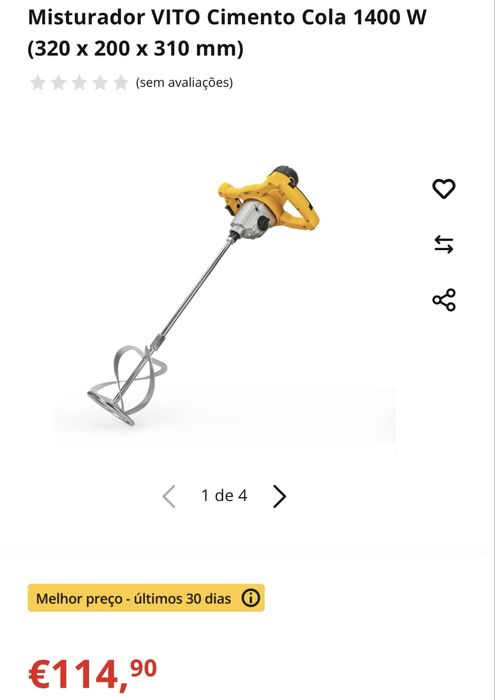 Misturador de massa PROMOCAO 50€