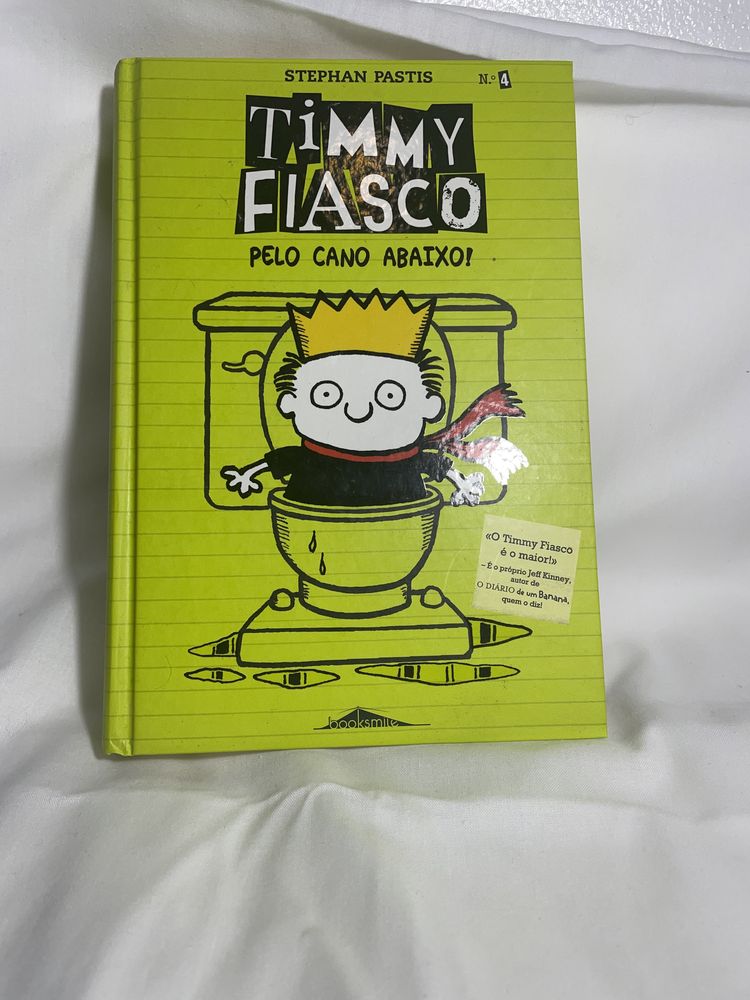 Livro Timmy Fiasco