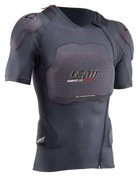 Моточерепаха з коротким рукавом Leatt 3DF AirFit Lite Evo чорний