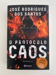 Livro ‘O protocolo caos’ - José Rodrigues dos Santos