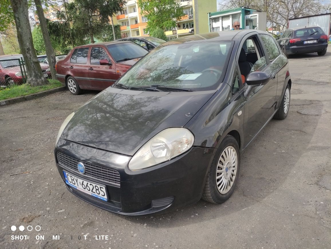 Fiat Grande Punto benzyna gaz