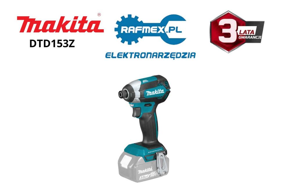 Makita DTD153Z Wkrętarka Zakrętarka Udarowa 18V Body