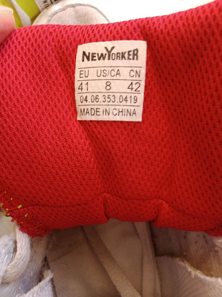 Buty sportowe chłopięce new yorker 42