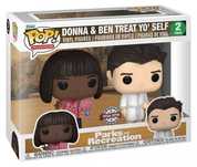 Funko Pop! Parks and Recreation Donna & Ben Treat Yo' Self 2-Pack