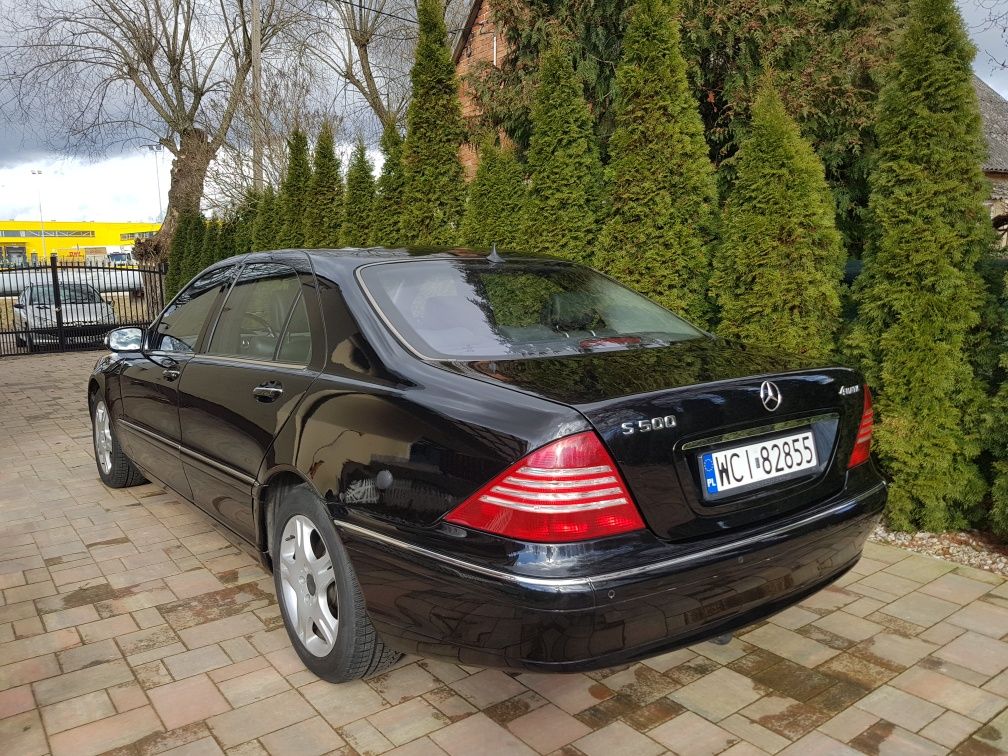 S-klasa w220 long s500 4matic prywatnie