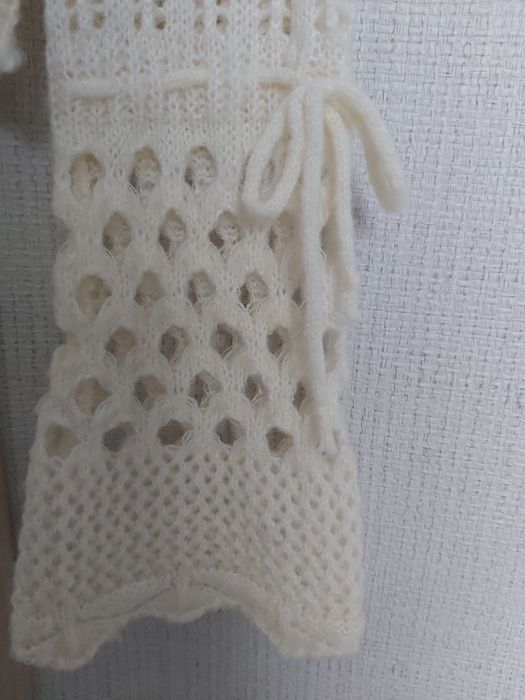 Кофтина xs/s  без гудзиків ажурна