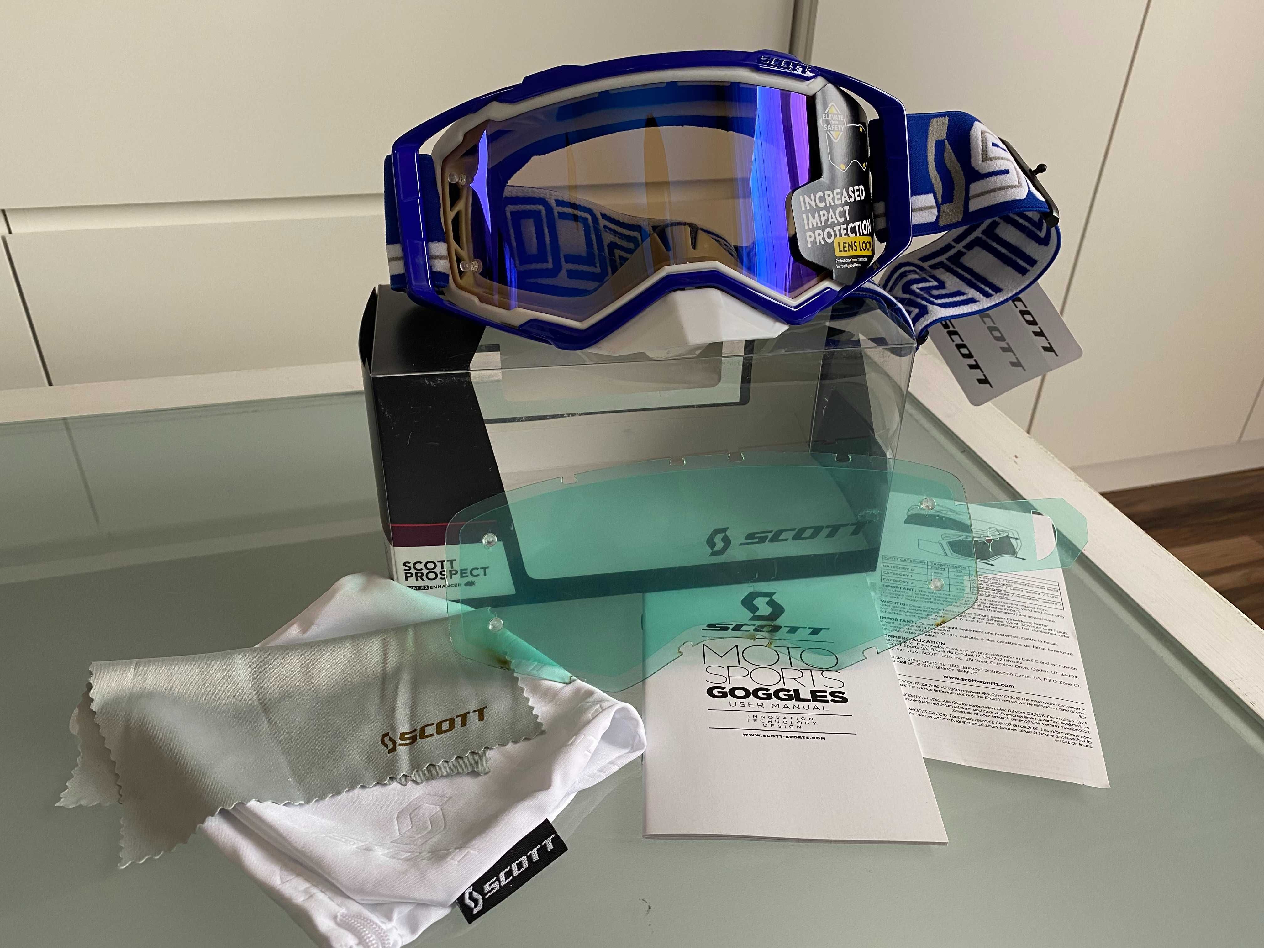 Gogle SCOTT Prospect old mx (cross,quad,enduro,mtb,dh, ski)