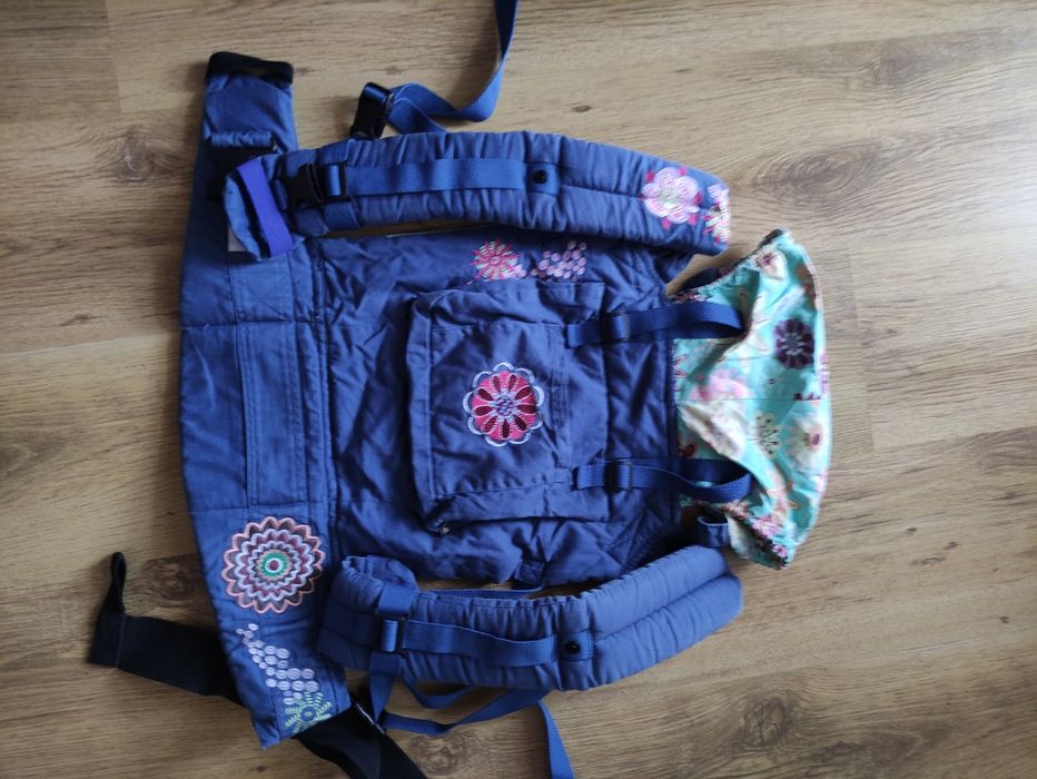 Nosidełko ergonomiczne Ergo Baby flower