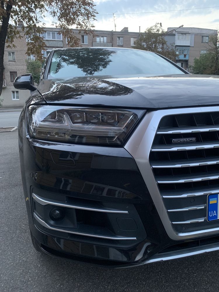 Audi Q7 Prestige 2019 Пневма + Подруливание