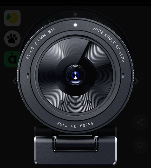 Продаю веб-камеру Razer Kiyo Pro