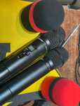 SHURE U4D dwa mikrofony zestaw profesjonalny pasmo 662-692 MHz