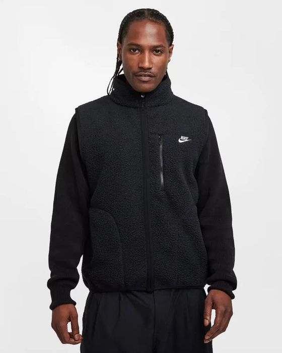 Жилетка Nike Club Ssnl Winterized Vest Black (XS по 4XL) (FZ0894-010)