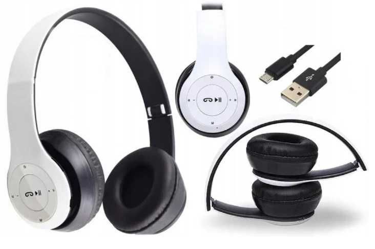 Słuchawki Bezprzewodowe Nauszne P47 Bluetooth Mp3
