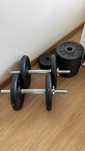 HANTLE ŻELIWNE regulowane 2x25kg