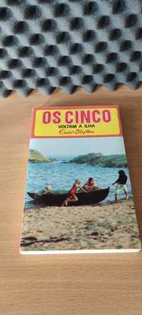 Livro "Os Cinco Voltam Á Ilha" (Enid Blyton)