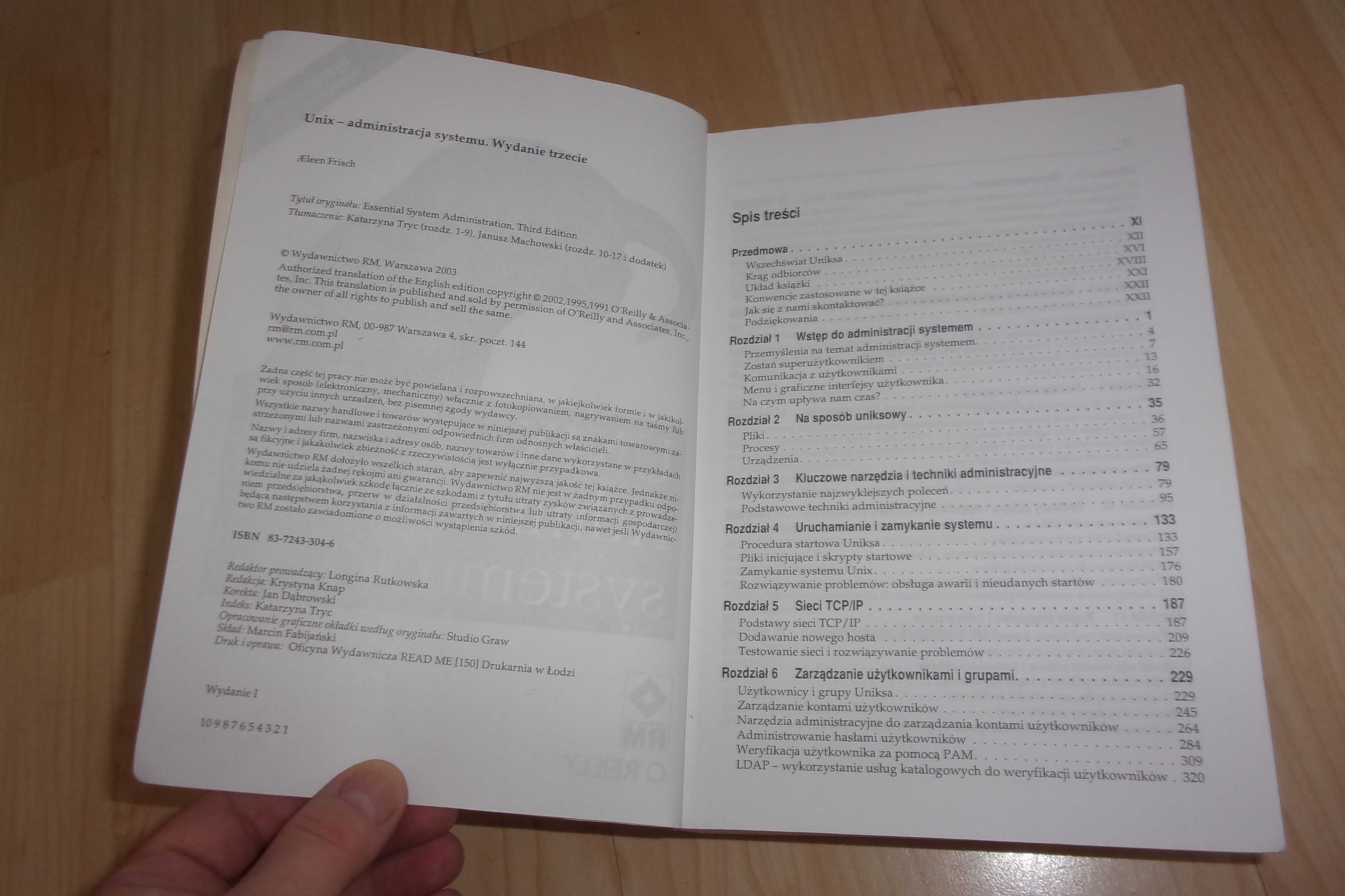 Unix administracja systemu Firsh