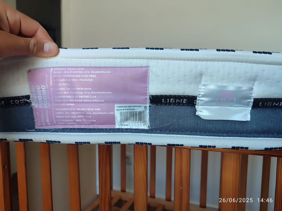 Cama Zy Baby 120x60cm