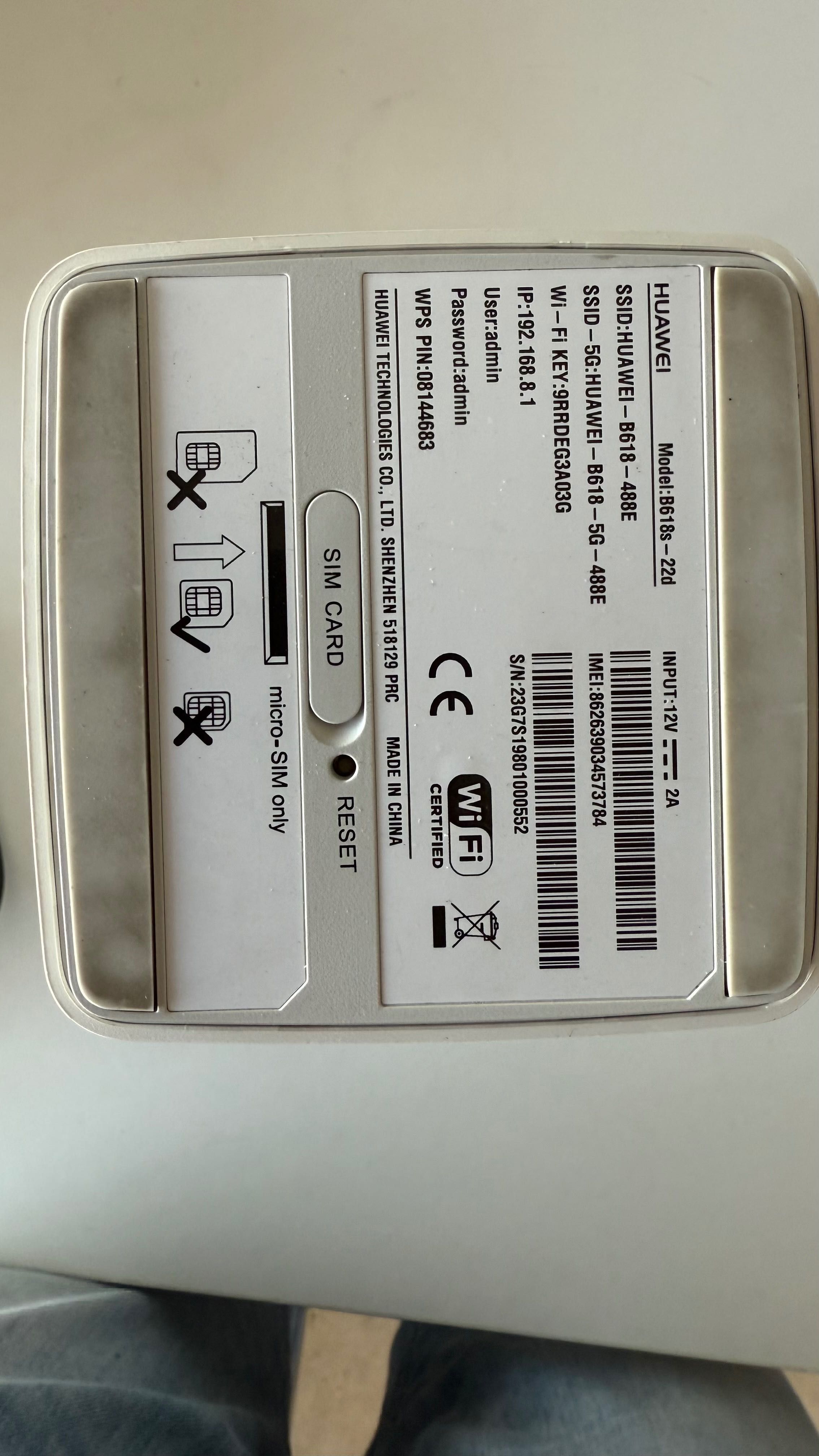 Router Huawei B618s-22d