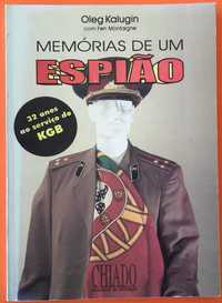 MEMÓRIAS DE UM ESPIÃO, de Oleg Kalugin - Lisboa 1994 - MUITO RARO
