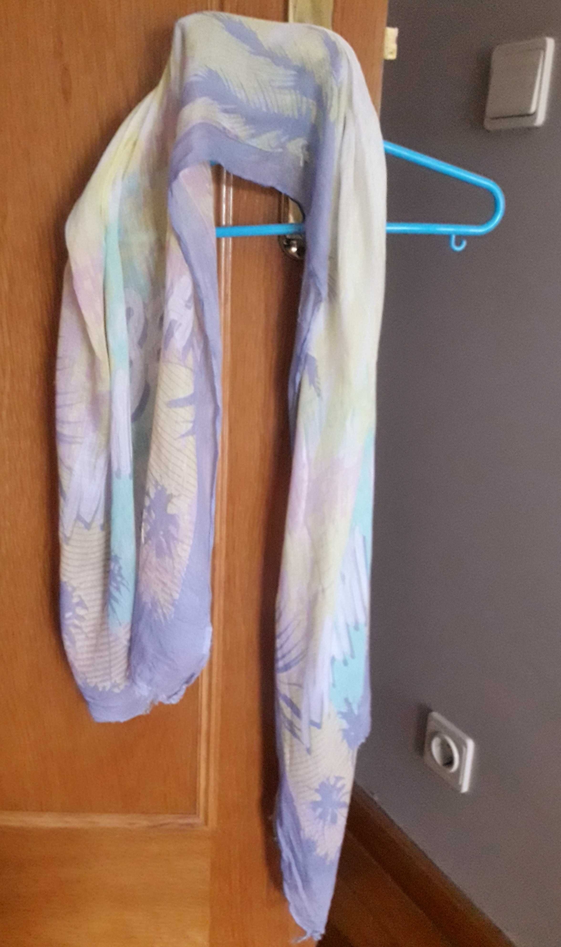 Lenço/echarpe tie dye (multicolorido)