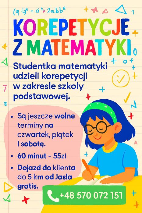 Korepetycje z matematyki