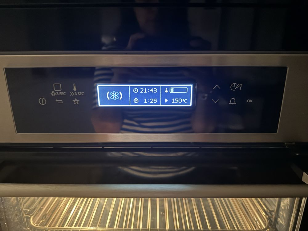 Forno pirolítico como novo com 5 anos de garantia