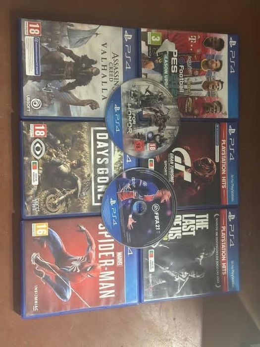 Jogos ps4 pouco usados
