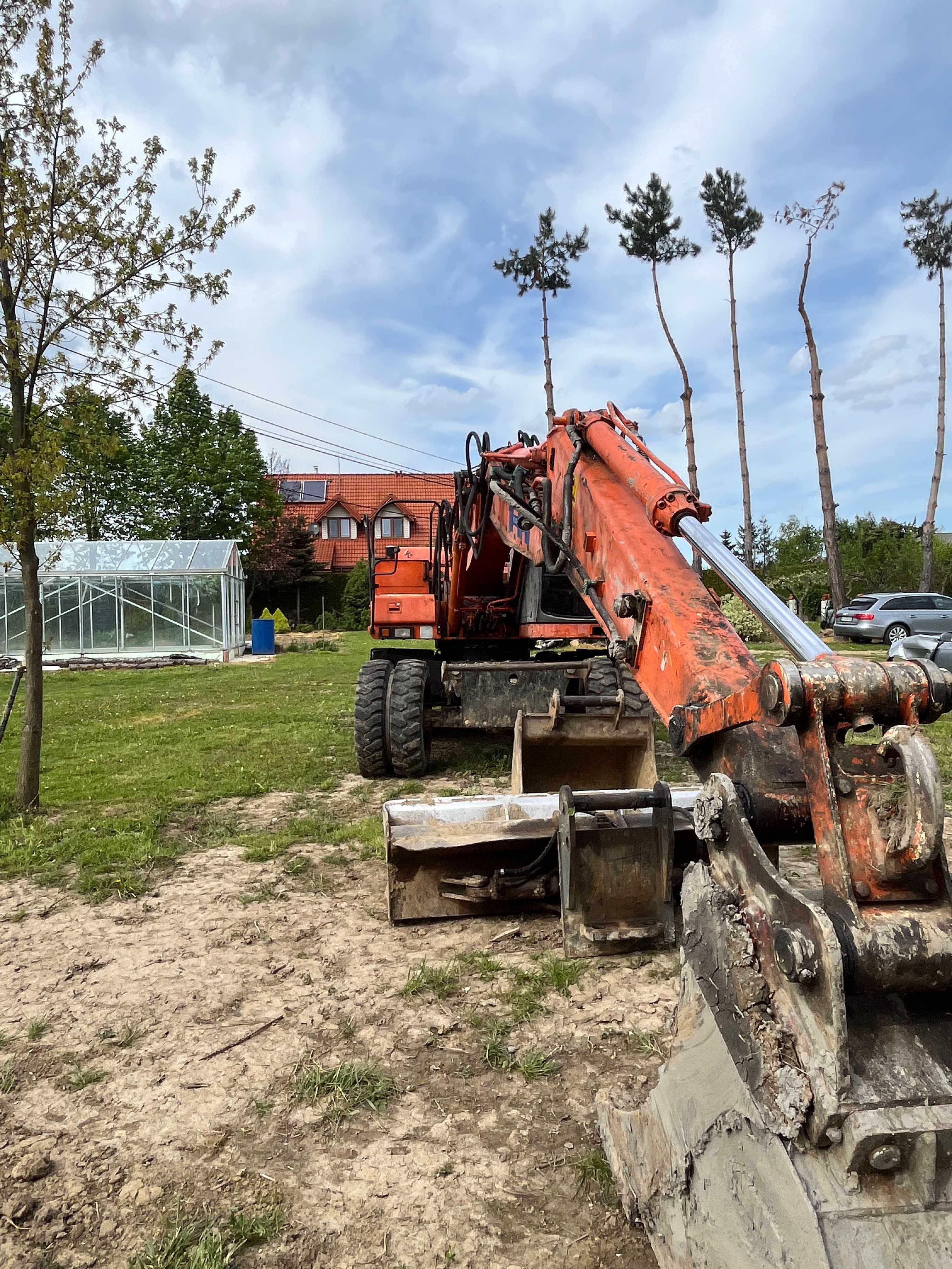 Koparka kołowa fiat-hitachi 16,5T