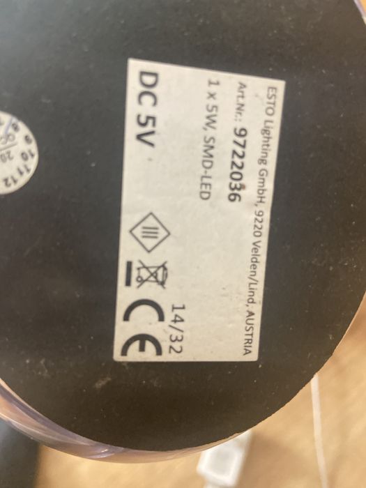 Lampa RGB SMD lampa biurko led kolorowa 3 stopnie