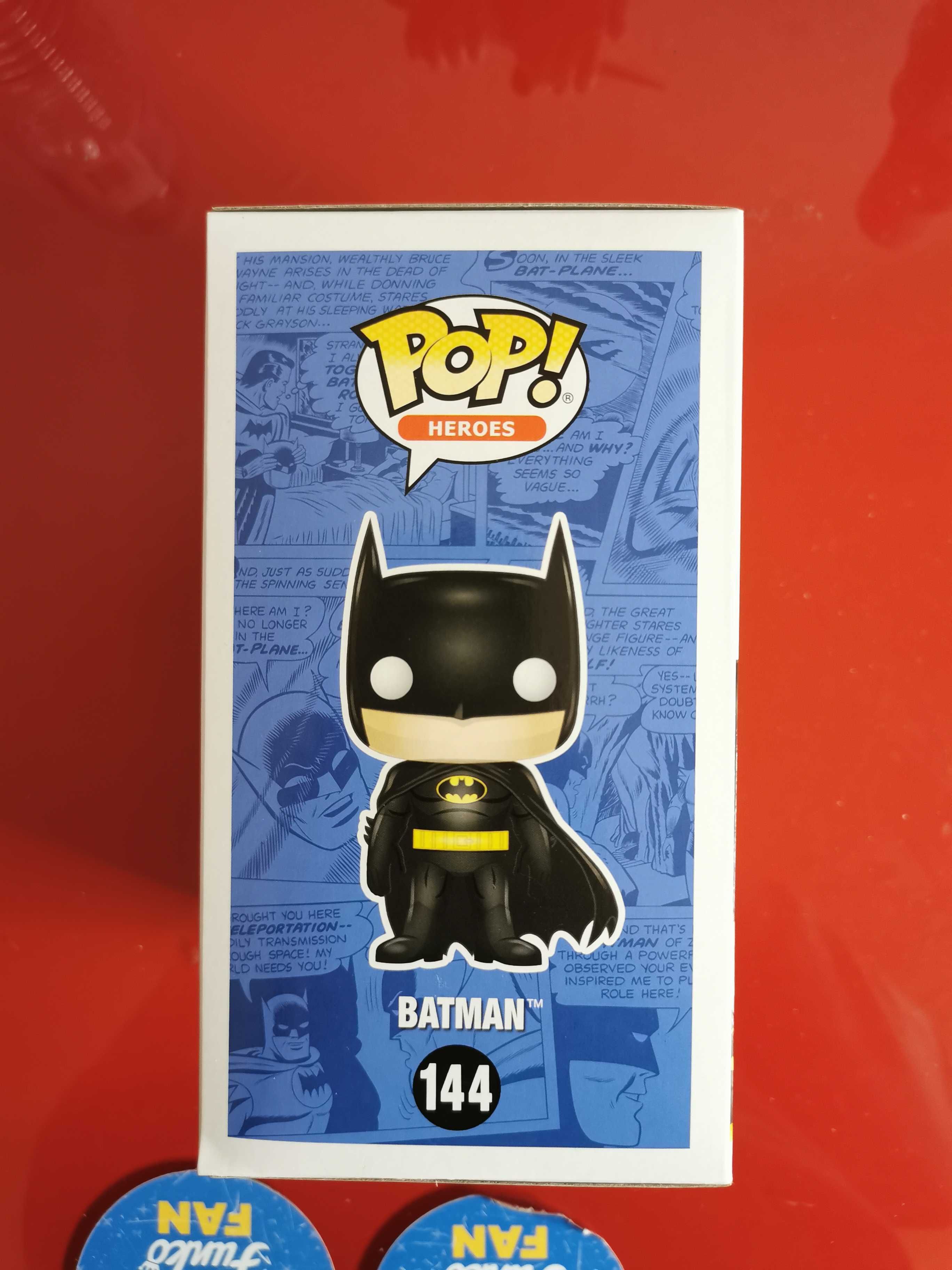 Funko Pop Batman Chrome Red